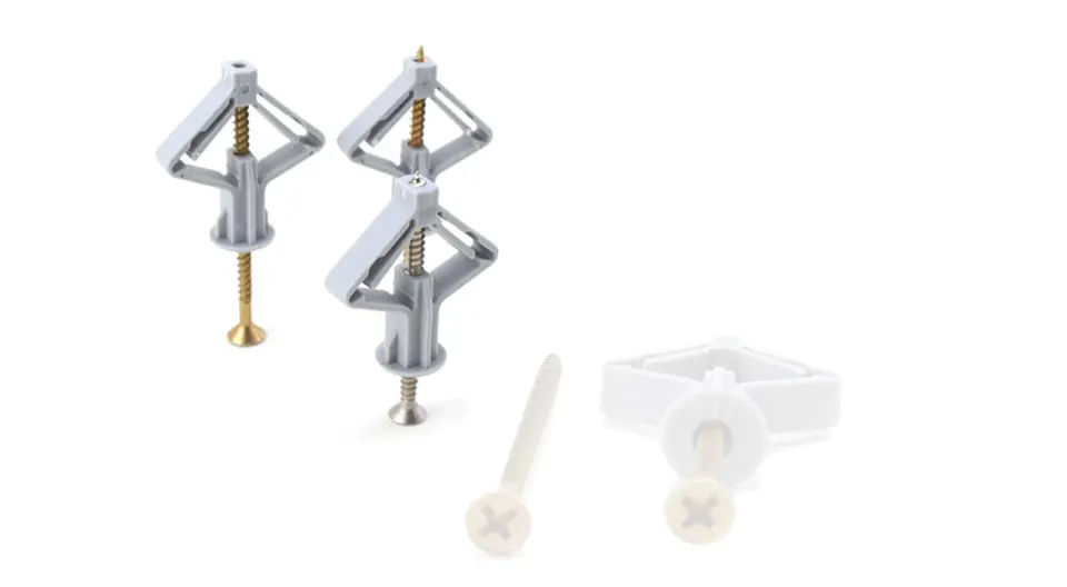 Description Picture 6 of item100pcs Expansion Drywall Anchor Kit With Screws Self Drilling Wall Home Pierced Special For Nylon Plastic Gypsum Board