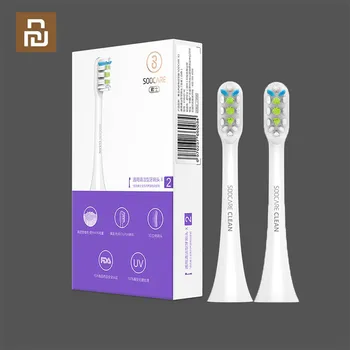 

Original YouPin Soocare Soocas X3 X3S Clean/Mini Brush Heads Replacement Travel Box Dental Foss For YouPin smart home kits