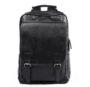 

Pu Leather Stundet Back pack Water Repellent Rucksack backpack school bags for teenager girls Fashion Men