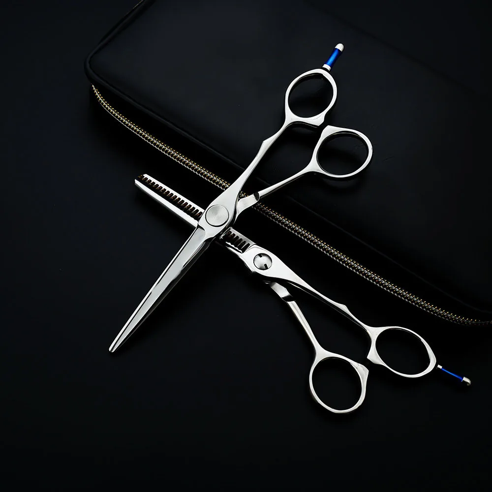 6 дюймов опорный винт ножницы для волос профессиональные 440C парикмахерские ножницы для резки барберские ножницы высокого качества личности