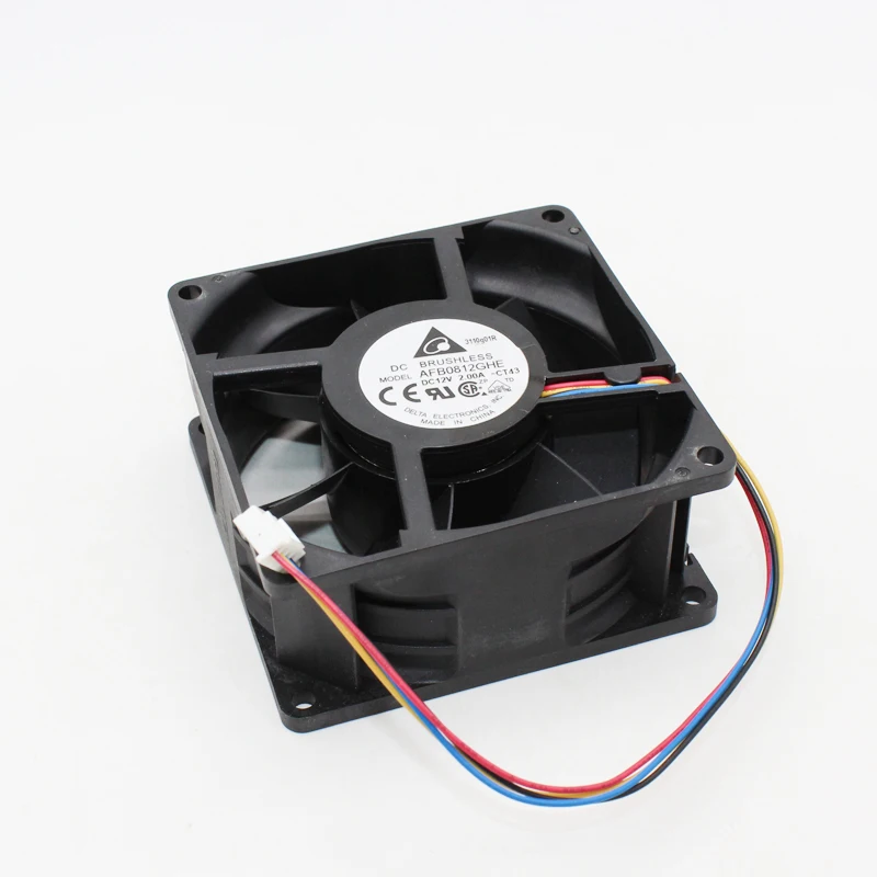Afb0812ghe новый вентилятор для Delta 8 см 12 В 8038 2.00a 2A | Компьютеры и офис