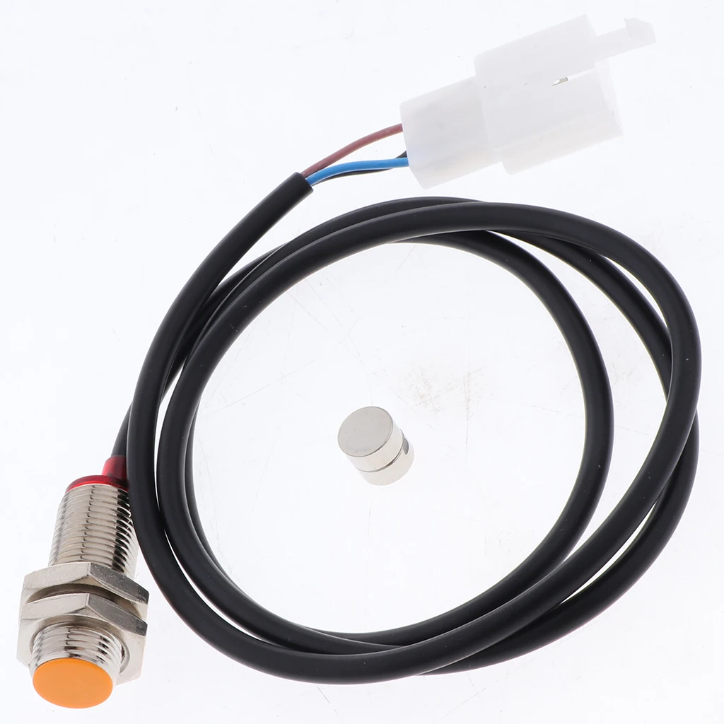 Universal Motorcycle LCD Digital Speedometer Backlight Motor cycle for Cylinders meter Odometer 