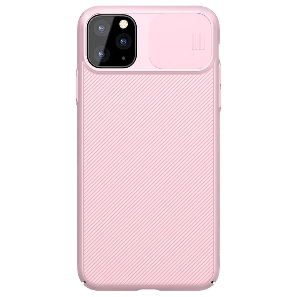 Мобильный чехол для телефона слайд-камера Крышка для iPhone 11Pro 5,8 дюймов модный противоударный объектив защитный чехол Крышка Аксессуары 19NOV1 - Цвет: Синий