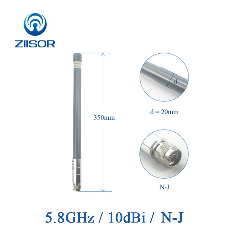 

5.8GHz Wifi Antenna Outdoor 5.8G Omni Antenna for Router Modem Antena 5800M N Male Signal Amplifier High Gain Aerial TX5800-BLG