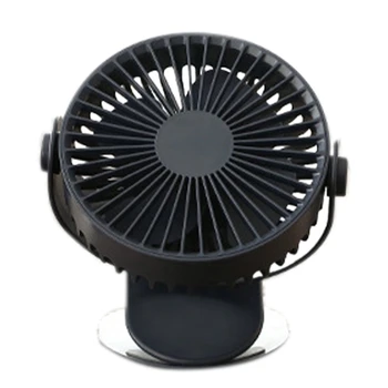 

Portable Clip Type Small Electric Fan USB Charging 360 Degree Rotating Desktop Ultra Quiet Desktop Mini Fan
