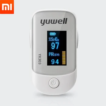 

Original xiaomi Yuwell Oximeter OLED screen Digital Fingertip Pulse Care High-speed sensor Auto power off health for family