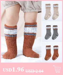 Детские носки новорожденного малыша Детские носки выше колена хлопок сплошной Цвет детские носки для девочки, мальчика Детские Гетры длинные носки до колена neonato