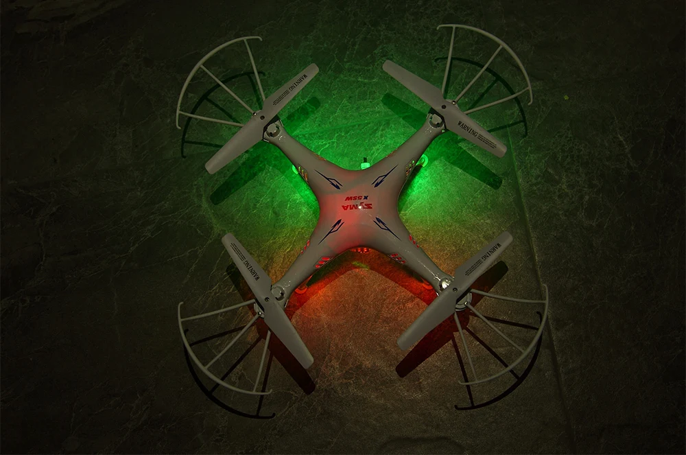 SYMA X5SW/X5SW-1 WI-FI Дрон Квадрокоптер с дистанционным управлением с видом от первого лица Камера Безголовый 6-Axis в реальном времени RC вертолет Quadcopter Quad игрушечные вертолеты