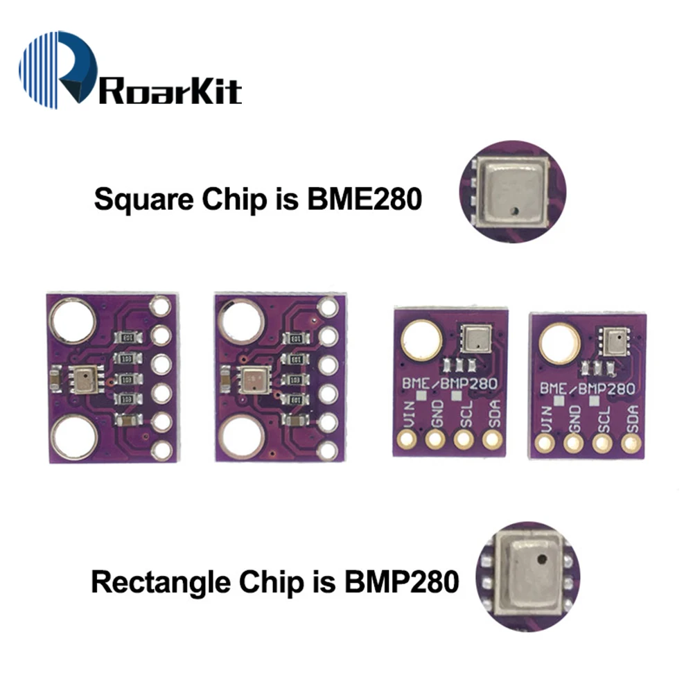 Цифровой датчик температуры и влажности 3 в 1 BMP280 В BME280 I2C SPI 8 5 модуль