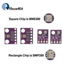 Módulo de pressão barométrica da umidade da temperatura do sensor de 3in1 bmp280 3.3v bme280 i2c spi 1.8-5v digitas