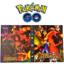 Cartes de Collection pokémon, 240 cartes peuvent être insérées, image de dessin animé, jeu de Collection, jouets pour enfants, cadeaux de noël 