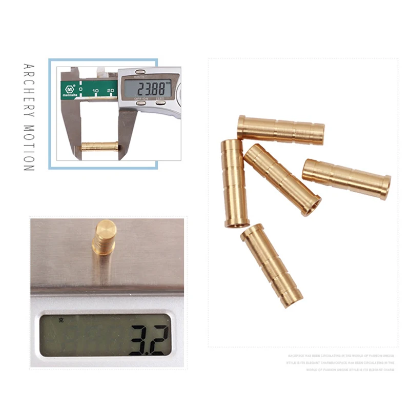 

Arrow Head Aluminium Insert 50 Grain for ID 6.2mm Arrows Archery Hunting Shooting