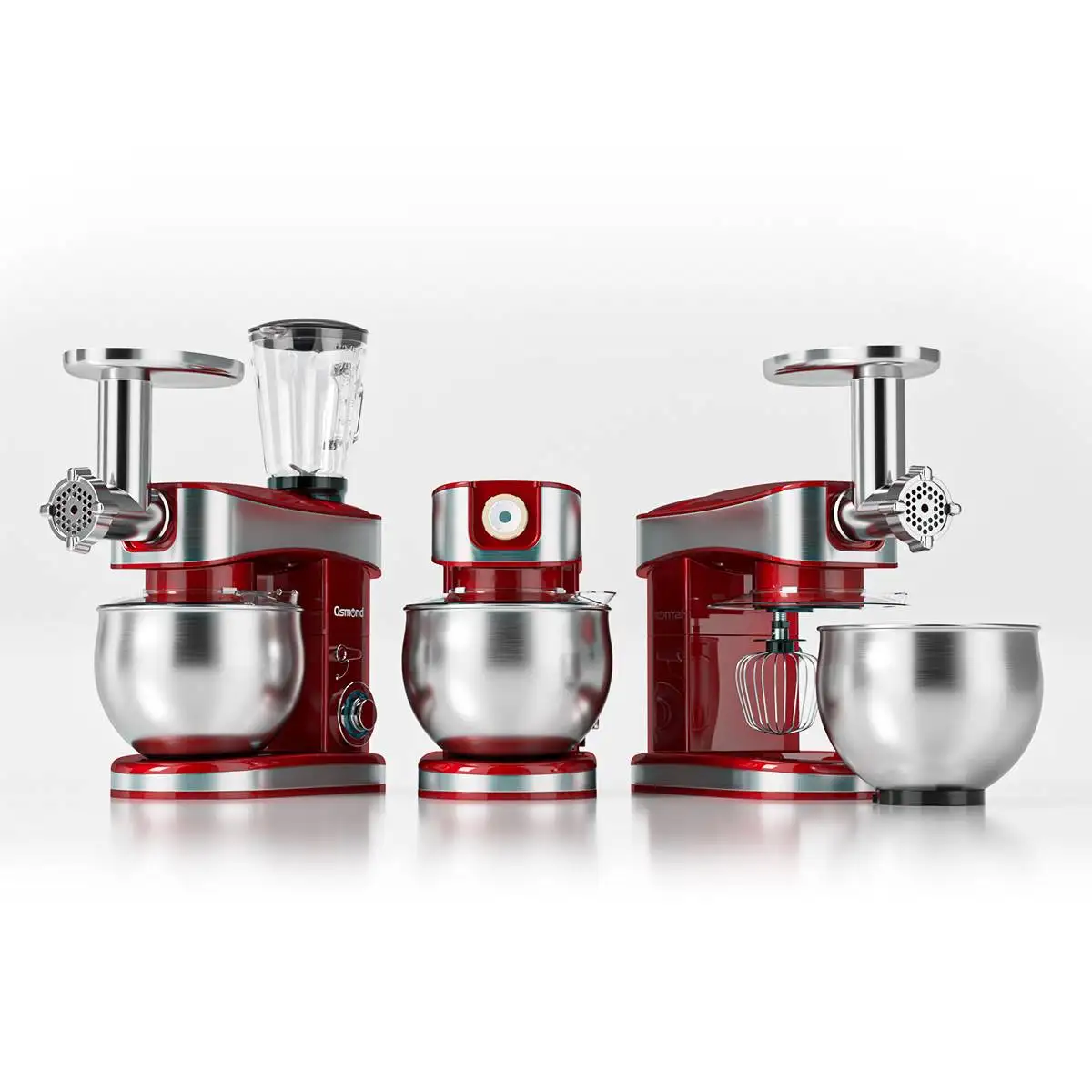 PROD 1005003064767037 6.5L 3-in-1 Kitchen Food Stand Mixer Stainless
Steel Bow 6 Speeds Cream Egg Whisk Blender Cake Dough Bread Mixer Food
Processor