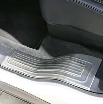 

Stainless steel inside door scuff plate lower 4pcs for Ford Explorer 2013 2014 2015 2016 2017