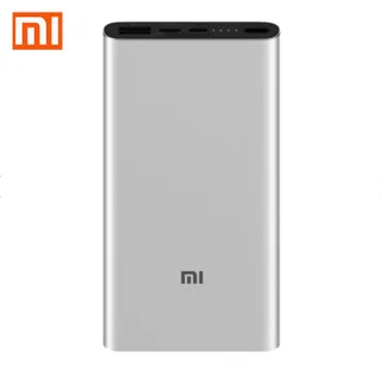 

Original xiaomi mobile power 3 10000mAh USB-C two-way fast charge version Powerbank QC3.0 portable charger 2 USB 10000mAh