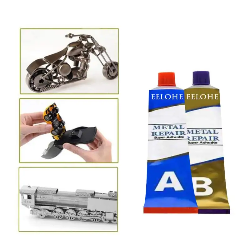 Liquid Metal Gluehigh Temperature Adhesive Ab Glue Appliances Casting Metal  Repair Paste Radiator Pipe Tank Repair Metal Filler - AliExpress