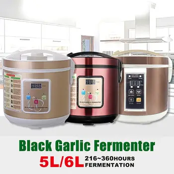 

90W 5/6L Automatic Black garlic fermenter household DIY zymolysis pot maker 110V 220V black garlic fermenting machine US/AU/EU