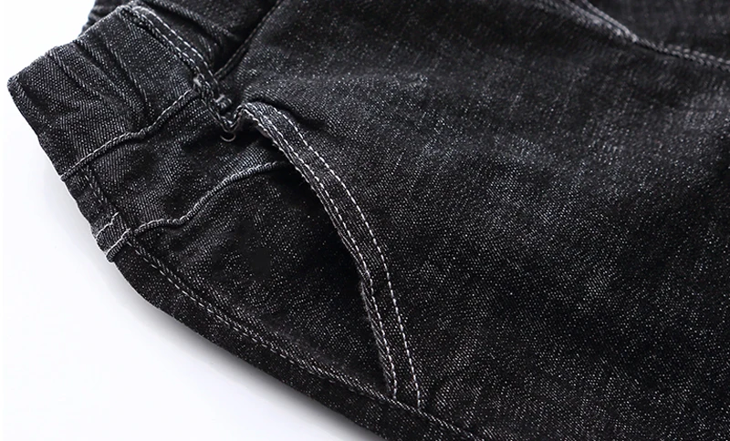 IENENS Kids Boys Jeans High Quality Clothes Classic Pants Denim Clothing Children Boy Casual Bowboy Long Trousers 5-13Y