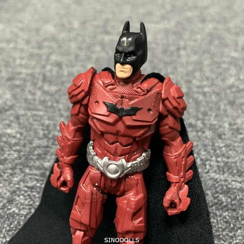 3 7 дюймов DC Comics красный Бэтмен Фигурка из фильма модель фигурка коллекция игрушек