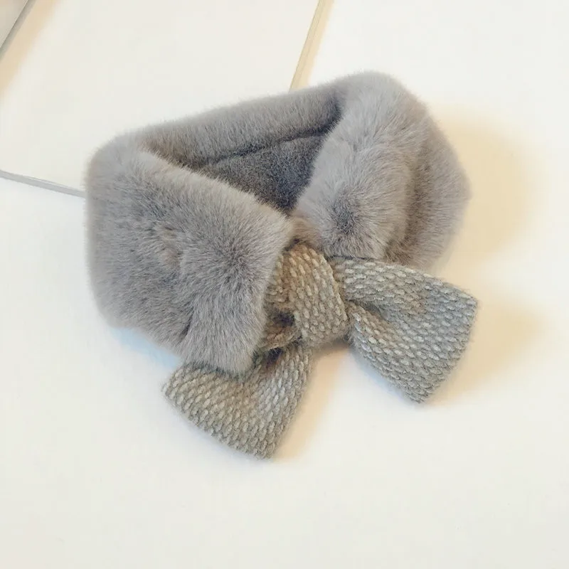 Autumn and winter Children's scarf fashion joker Korean style solid color ring scarf for boy and girl 57 - Цвет: Серый