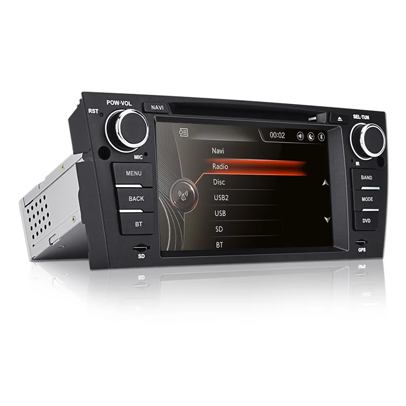 Clearance Junsun 2 din Car Radio car dvd player for BMW 3 Series E90 E91 E92 E93 Android 9.0 GPS navigation 4+64GB Optional 4