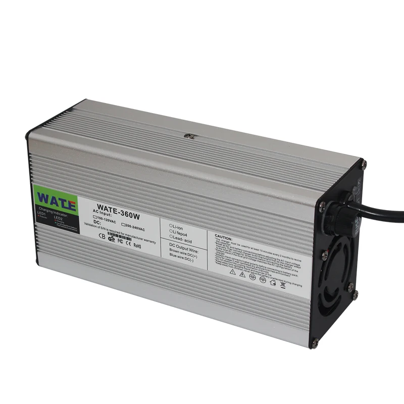 16.8V 20A Charger 14.8V Li-ion Battery Smart Charger Used for 4S 14.8V Li-ion Battery High Power With Fan Aluminum Case