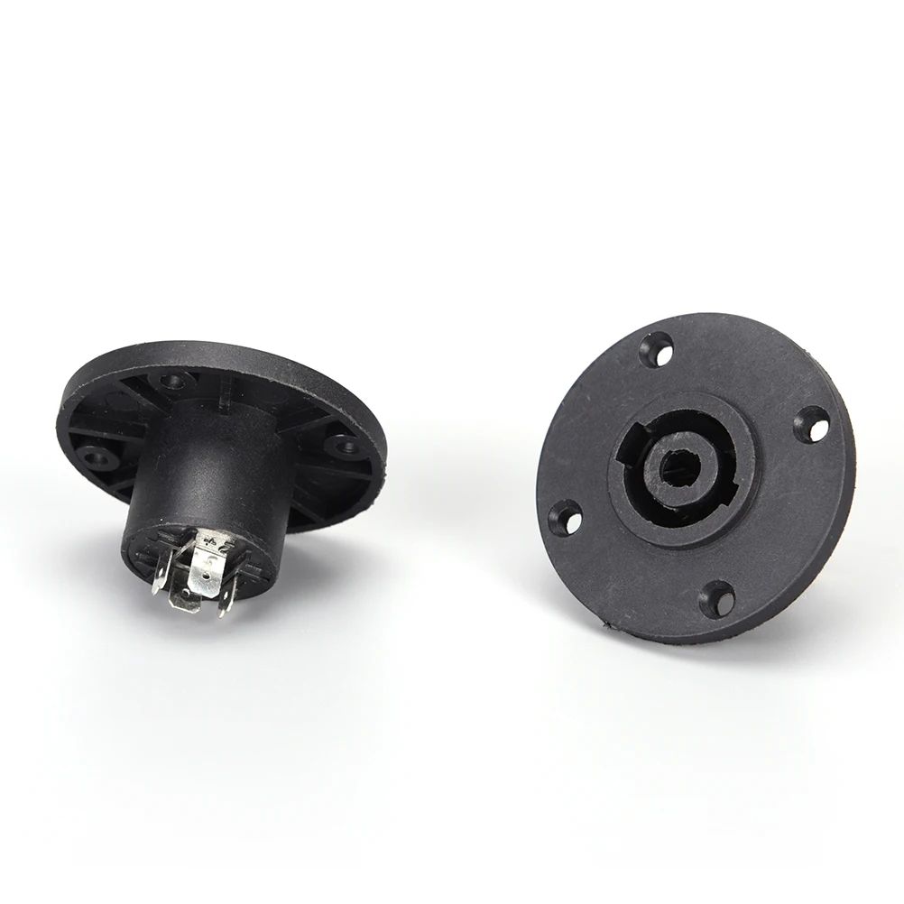 

2pcs/lot 4 Pin Speakon Female Jack Socket Connector Amplifier Converter for PA Amplifier Cable Audio Loudspeaker