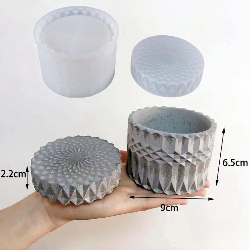ZQYSING Resin Jar Molds, Christmas Jar Molds Acorn Jar