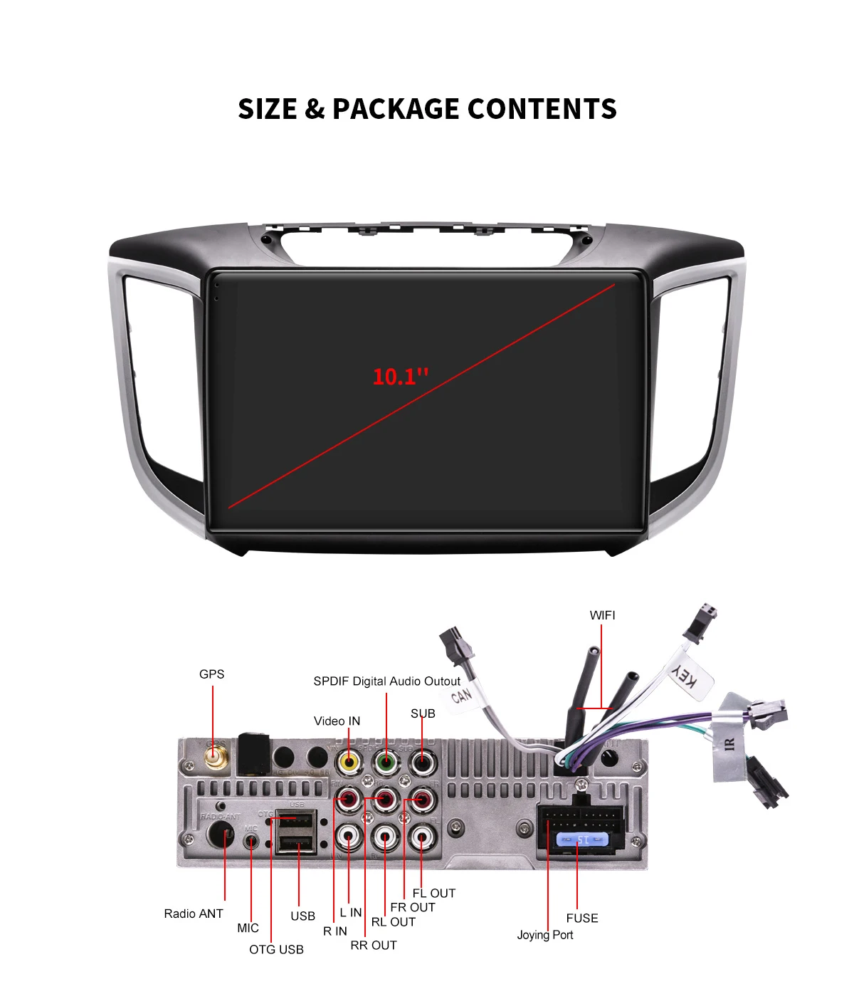 Cheap Joying 10.1" 1 Din 32G Head Unit TDA 7851 Android 8.1 Car Radio for Hyundai IX25 Tucson 2014-2017 Multimedia Player mirror Link 18 Cheap Joying 10.1" 1 Din 32G Head Unit TDA 7851 Android 8.1 Car Radio for Hyundai IX25 Tucson 2014-2017 Multimedia Player mirror Link 18
