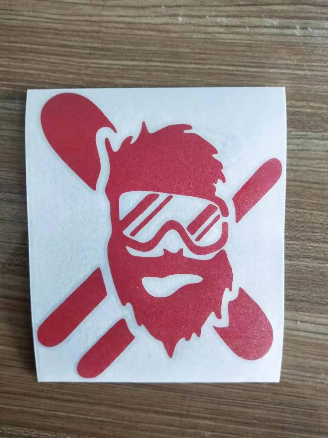 Лыжная Наклейка на сноуборд Виниловая наклейка автомобильный бампер стекло для