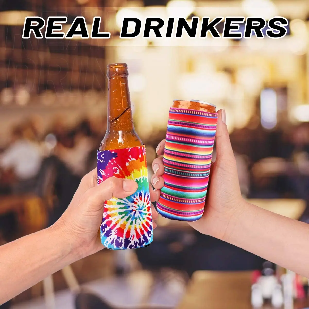 4 шт тонкий может Coozie сумки холодильники держатель для бутылок пива охладитель
