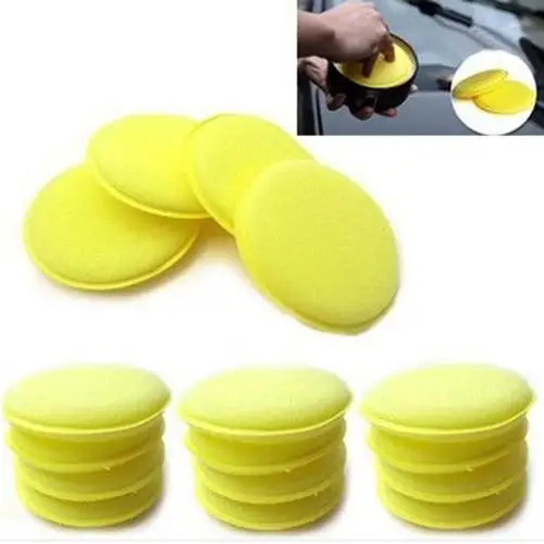 

12Pcs Waxing Polish Sponge Applicator Pads for Cleaning Cars Vehicle Glass