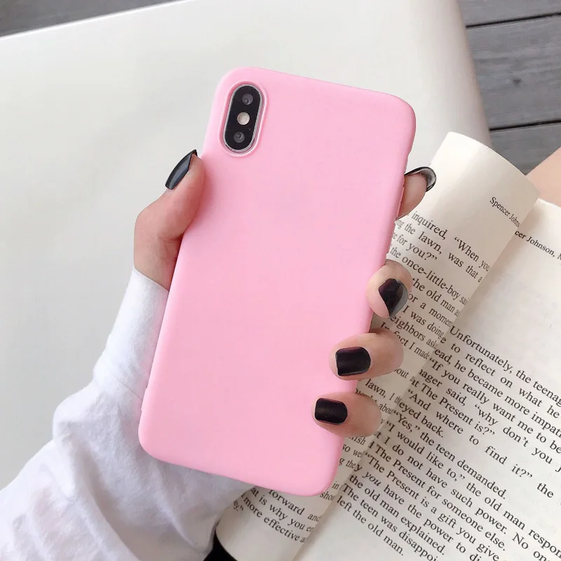 Для Xiao mi Red mi 7A Note 5 6 7 Pro Red mi K20 Pro однотонный силиконовый чехол ярких цветов для Xiaomi mi 9T CC9 mi 8 Lite 9 SE A2 A3 чехол