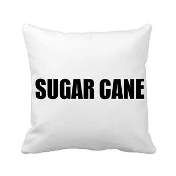 

Sugar Cane Fruit Name Foods Throw Pillow Square Cover