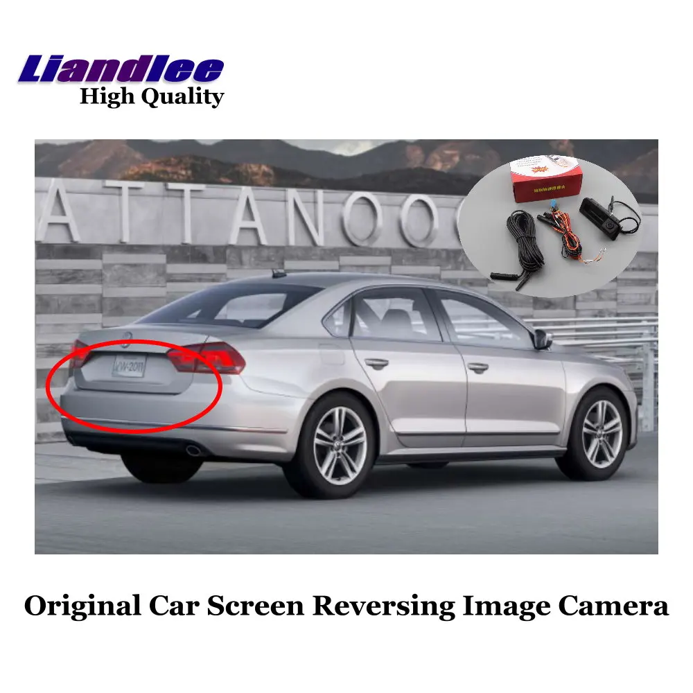 Liandlee для Volkswagen VW Passat B8 3g автомобильный экран без потерь камера заднего вида HD ночное видение