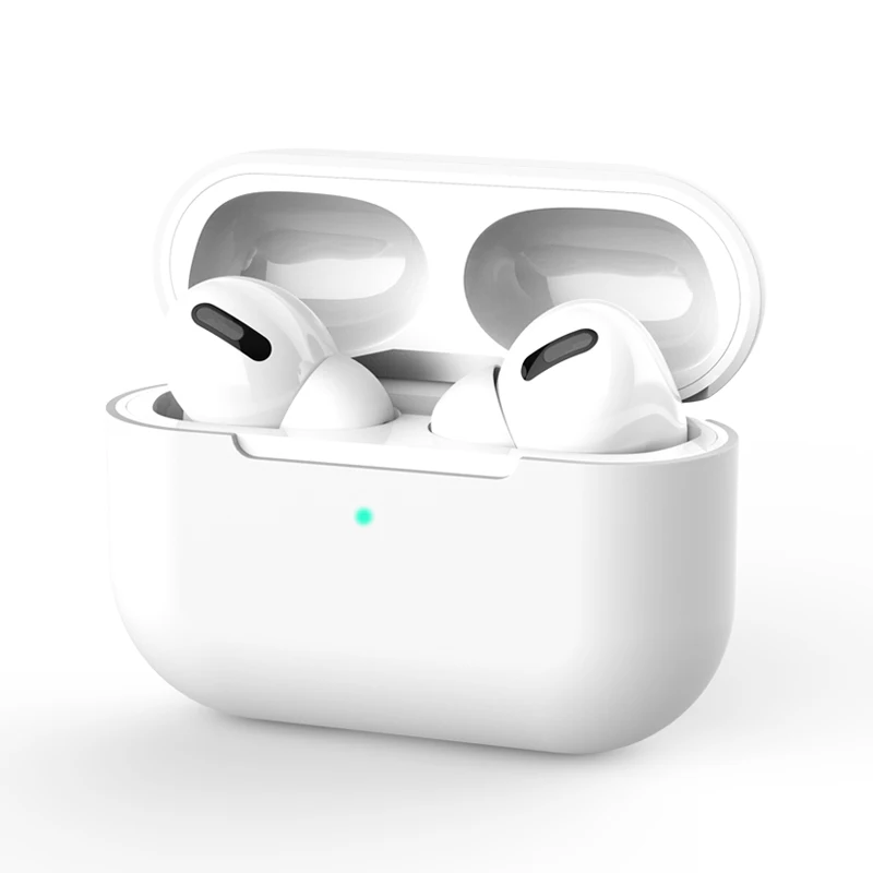 C03 Чехол для наушников для Apple Airpods Pro, роскошные наушники, сплошной цвет, пряжка, коробка для AirPods 3 Pro, гарнитура, силиконовый чехол, крышка, Fundas - Цвет: C03
