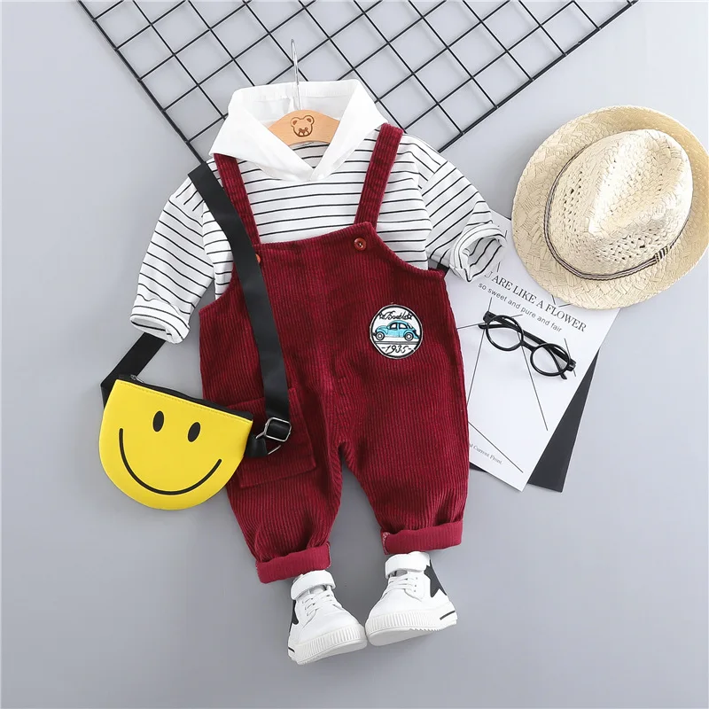 

Spring Two-Piece Set Children Long Sleeve Hoodie Set Baby Clothing Small CHILDREN'S Clothing Q187