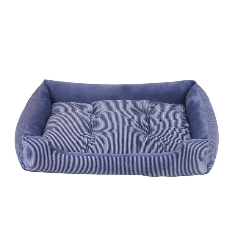 Dog Bed Mat House Pad Warm Winter Pet Supplies Kennel Soft Dog Puppy Warm Bed Plush Cozy Nest For Small Medium Large Dog - Color: G193188A