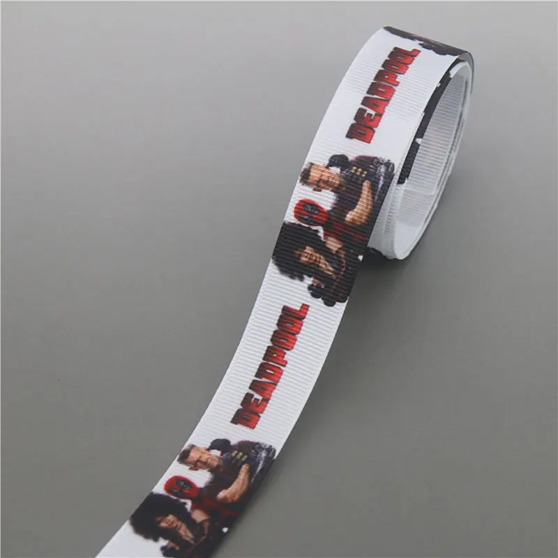 10146 DUWES 50 ярдов герой напечатанный Grosgrain ленточный аксессуар Hairbow головной убор украшение «сделай сам» оптом OEM D1158 - Цвет: 10146