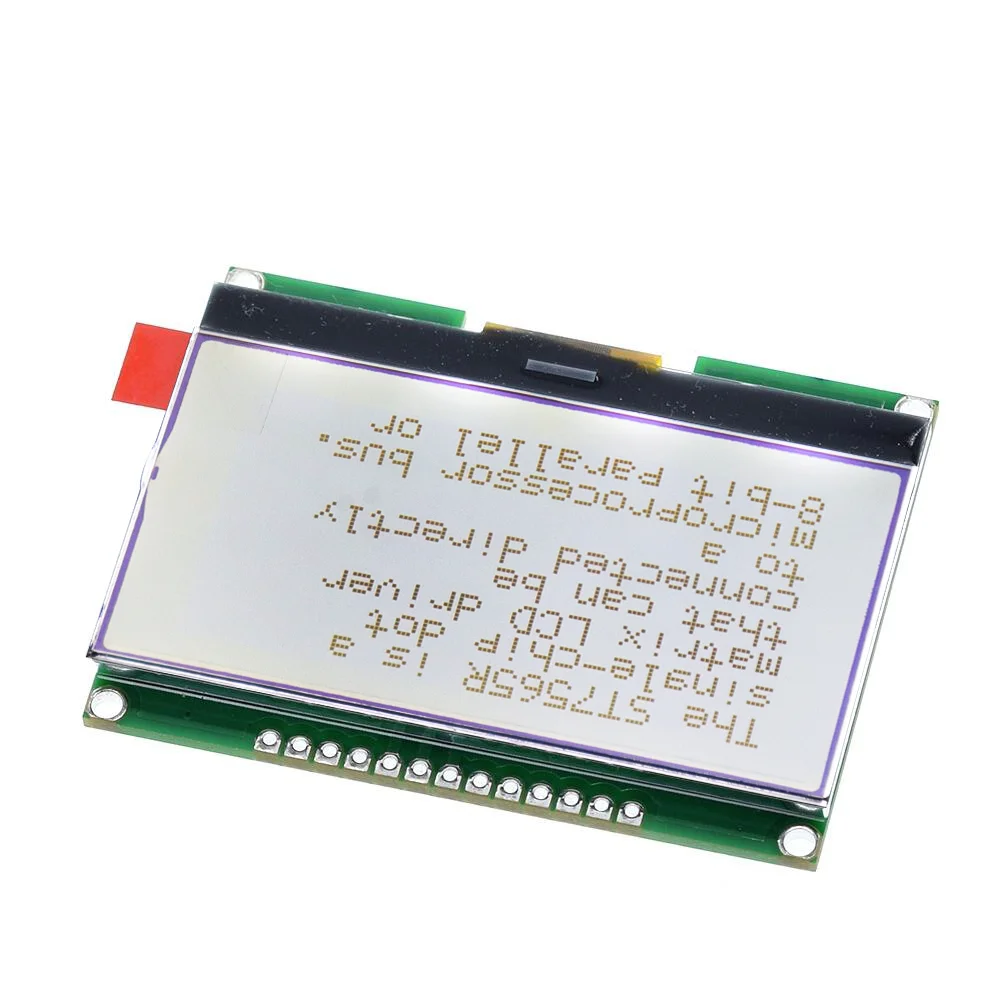 ShengYang 1 шт. lcd 12864 12864-06D, 12864, lcd модуль, COG, с китайским шрифтом, матричный экран, SPI интерфейс