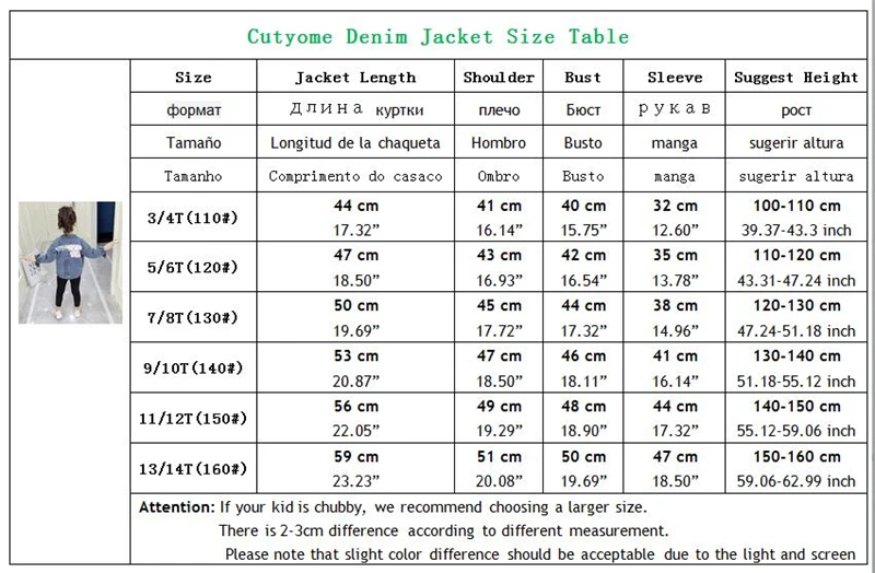 Детская джинсовая куртка для девочки детский ребенок кардиган джинсы верхняя одежда пальто для детей ясельного возраста куртка-бомбер подростковая одежда осень