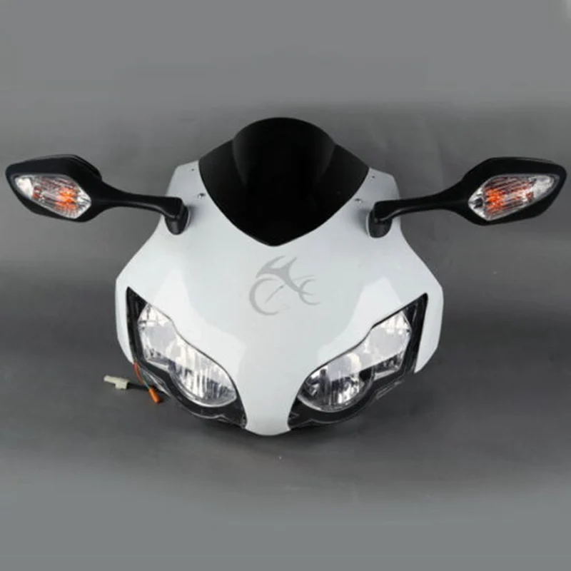 Мотоцикл Неокрашенный ABS пластик Верхний обтекатель клобук комбо для Honda CBR1000RR CBR
