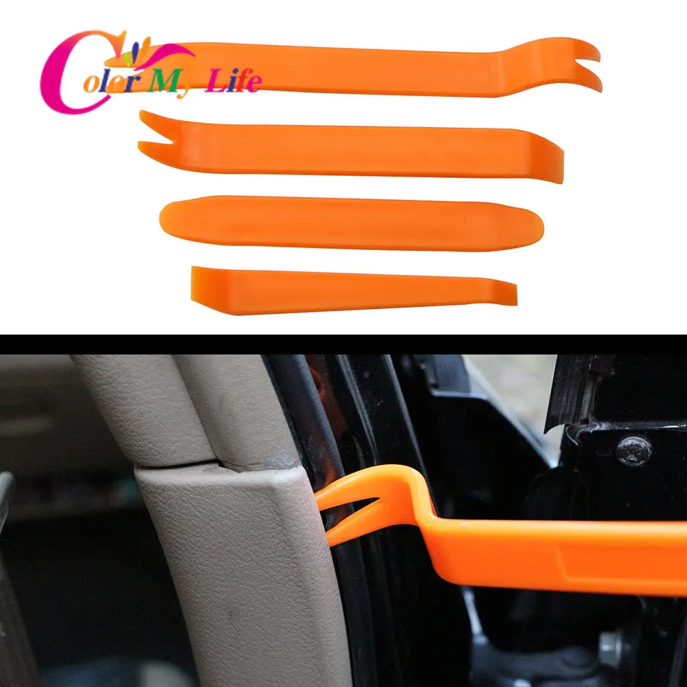 Автомобильный радиоприемник Color My Life 4 шт./компл. дверной зажим для Chevrolet Cruze Aveo VW