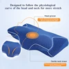 Memory Foam Bedding Pillow Shaped Ergonomic Cervical Pillow Sleeping Comfortable Neck Protection Butterfly Memory Foam Pillow 3