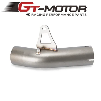 

Motorcycle Stainless Steel 61mm Exhaust Middle Link Connecting Pipe For S1000RR S 1000RR S1000 RR 2010 2011 2012 2013 2014