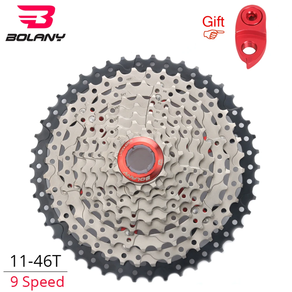 Односкоростные горные велосипеды BOLANY 9 27S 11 46T Mtb широкое соотношение кассета