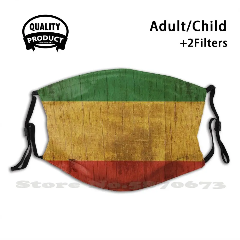 

Rastafari, Rasta Colors, Rastaman Подарочная Пылезащитная маска для лица моющаяся многоразовая маска с фильтром Rasta Colors Rastafari