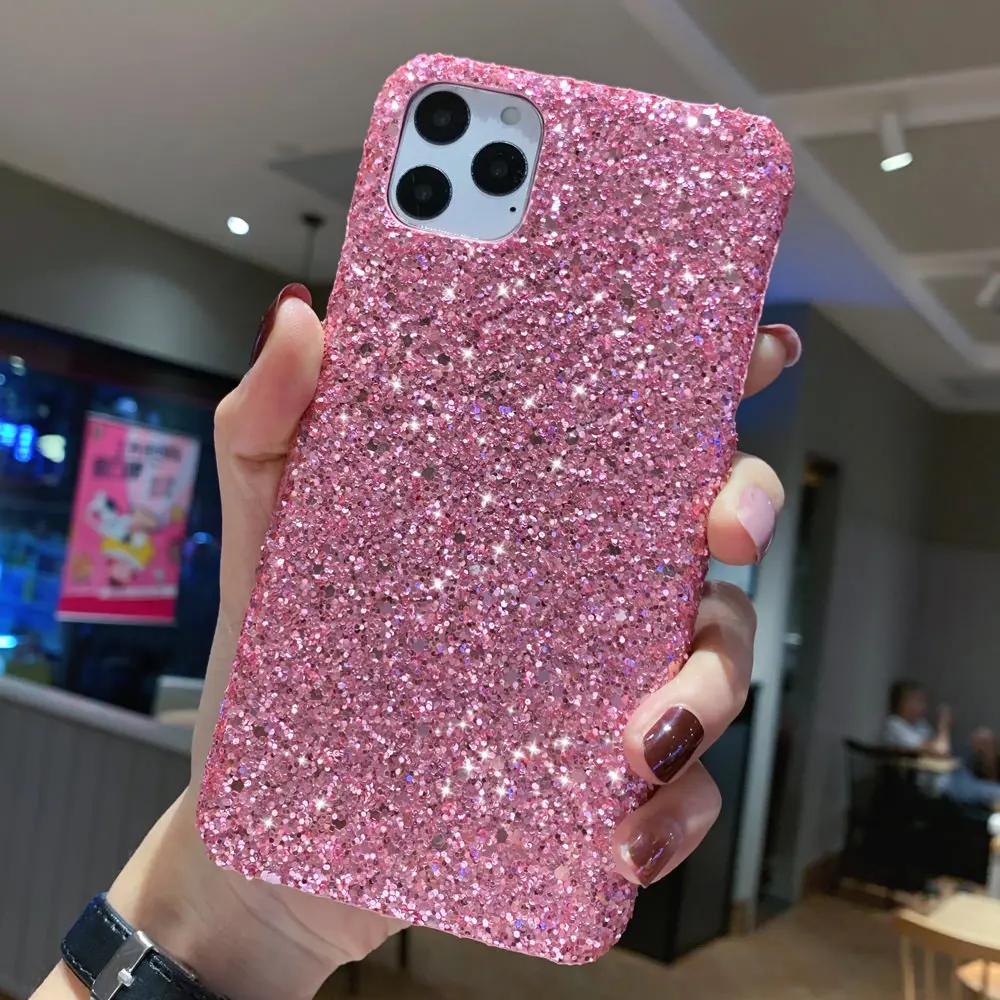 LAPOPNUT роскошный блестящий чехол для телефона для Iphone 11 Pro Apple XS X Xr Xs Max 8 7 6 6s Plus Рождественский чехол с блестками