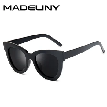 

MADELINY Classic Square Oversized Sunglasses Women Vintage Brand Designer Sun Glasses Male Cat Eye Driving Goggles UV400 MA998