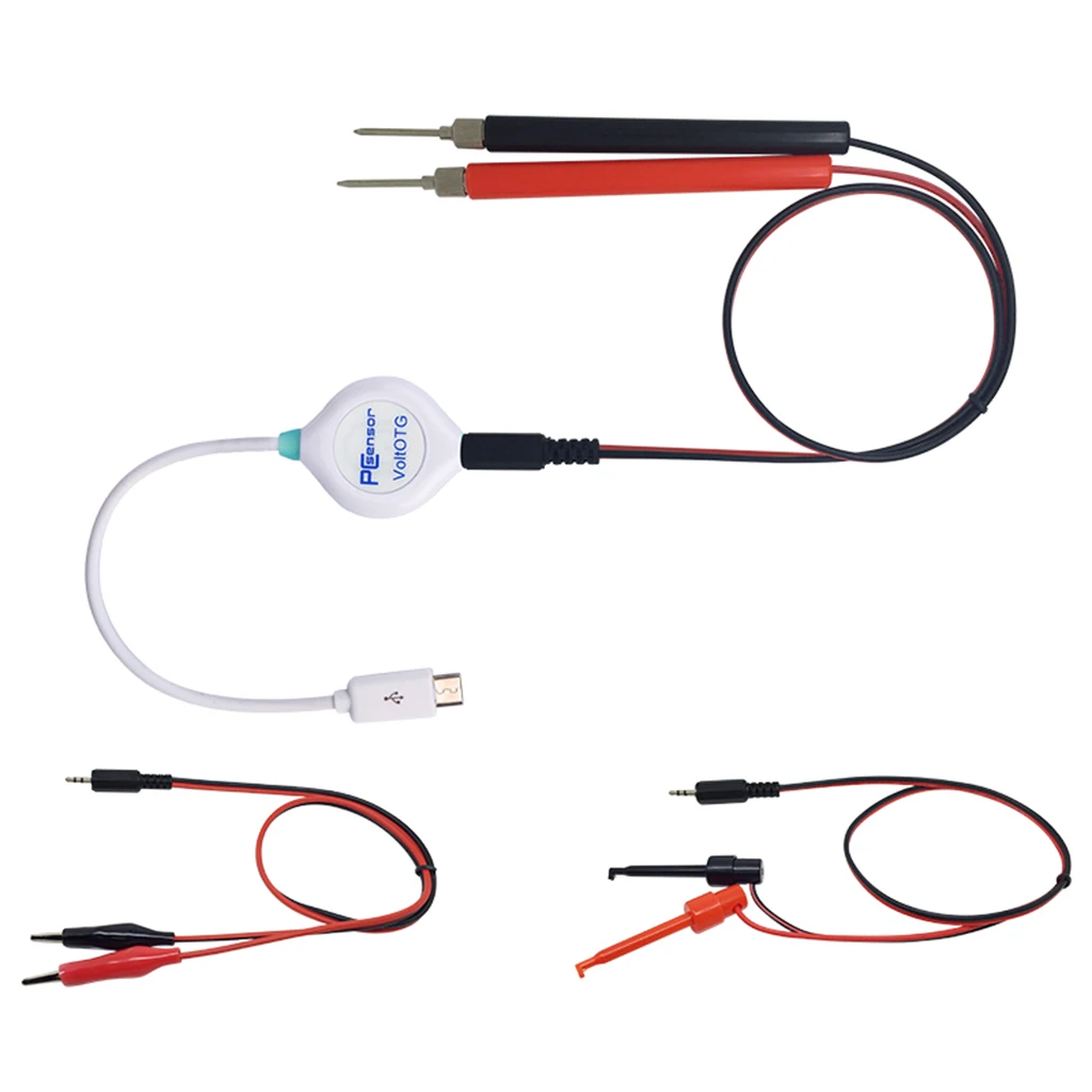 USB вольтметр OTG Android телефон тестер напряжения-40~ 40V DC файл сохранения данных VoltOTG